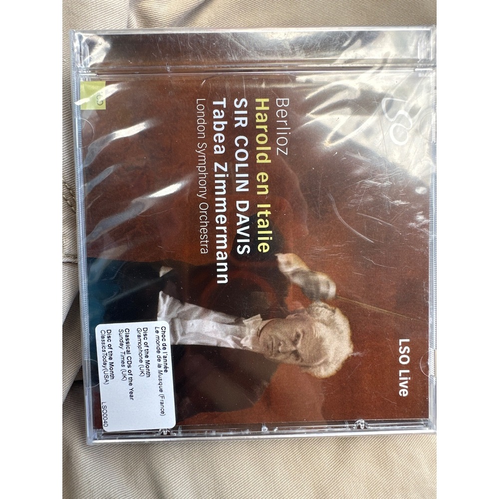Berlioz Harold en Italie CD Sir Colin Davis Tabea Zimmermann LSO Live LSO0040